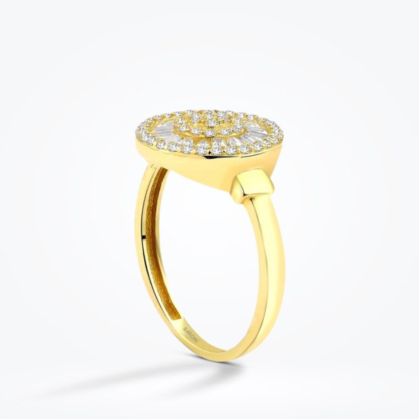 Altın Taşlı Yüzük - Baroni Diamond (1)