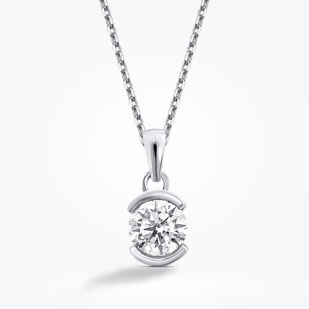 Altın Tektaş Kolye - Baroni Diamond (1)