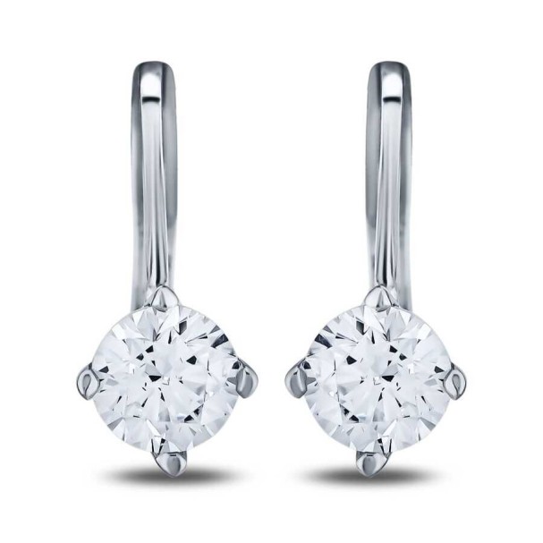 Altın Tektaş Küpe - Baroni Diamond (1)