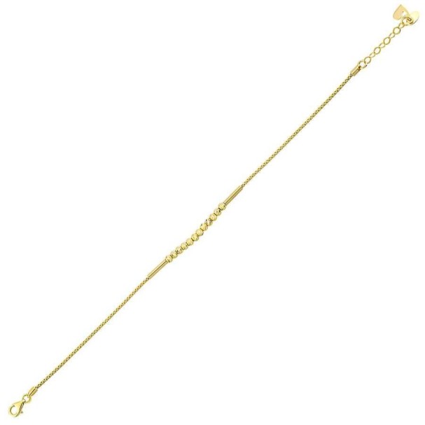 Altın Toplu Bileklik - Baroni Diamond