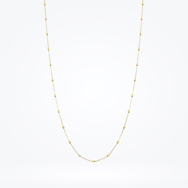 Altın Toptop Zincir - Baroni Diamond