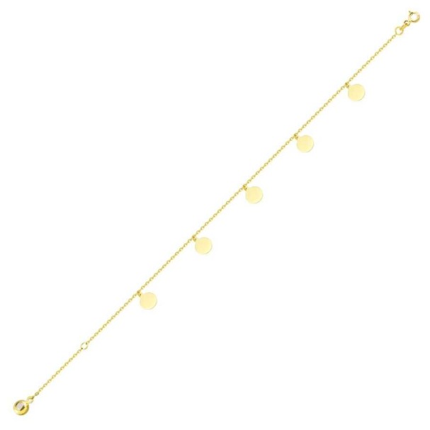 Altın Trend Bileklik - Baroni Diamond