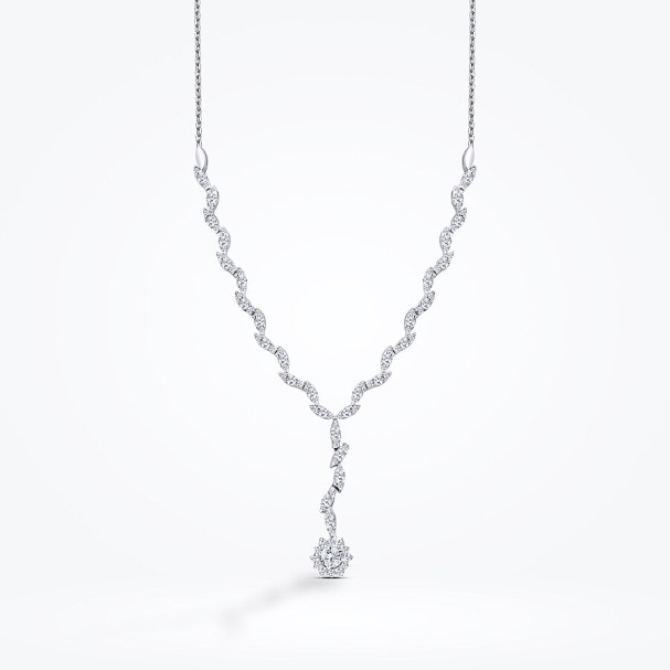 Altın Trend Kolye - Baroni Diamond