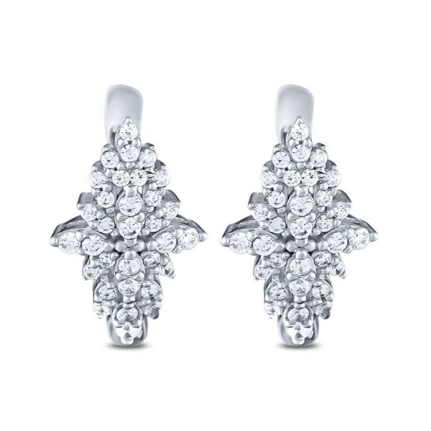 Altın Trend Küpe - Baroni Diamond