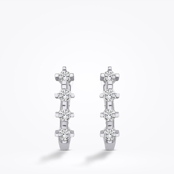 Altın Trend Küpe - Baroni Diamond (1)