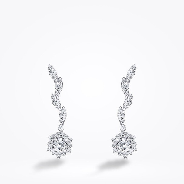 Altın Trend Küpe - Baroni Diamond (1)