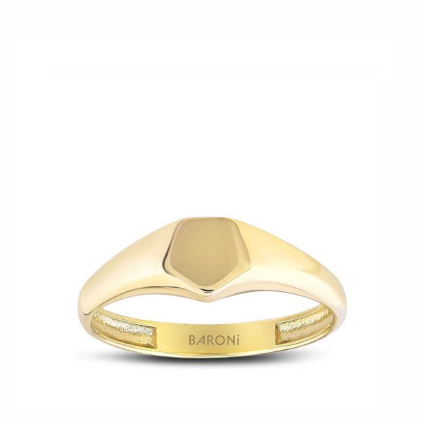 Altın Şövalye Yüzük - Baroni Diamond