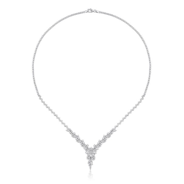 Altın Yaprak Gerdanlık - Baroni Diamond