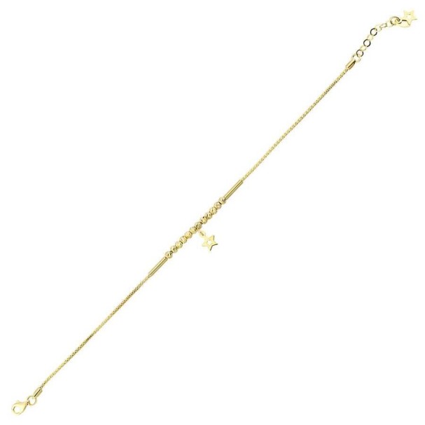 Altın Yıldız Bileklik - Baroni Diamond