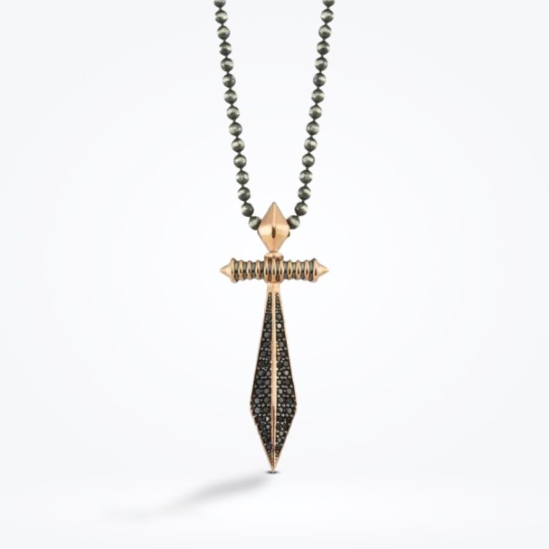 Baroni Fuego Erkek Kılıç Kolye - Baroni Diamond